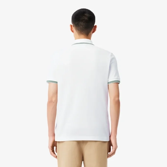 Men’s Regular Fit Trim Accent L.12.12 Polo