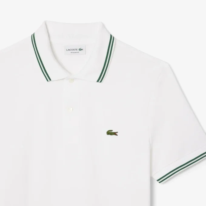 Men’s Regular Fit Trim Accent L.12.12 Polo