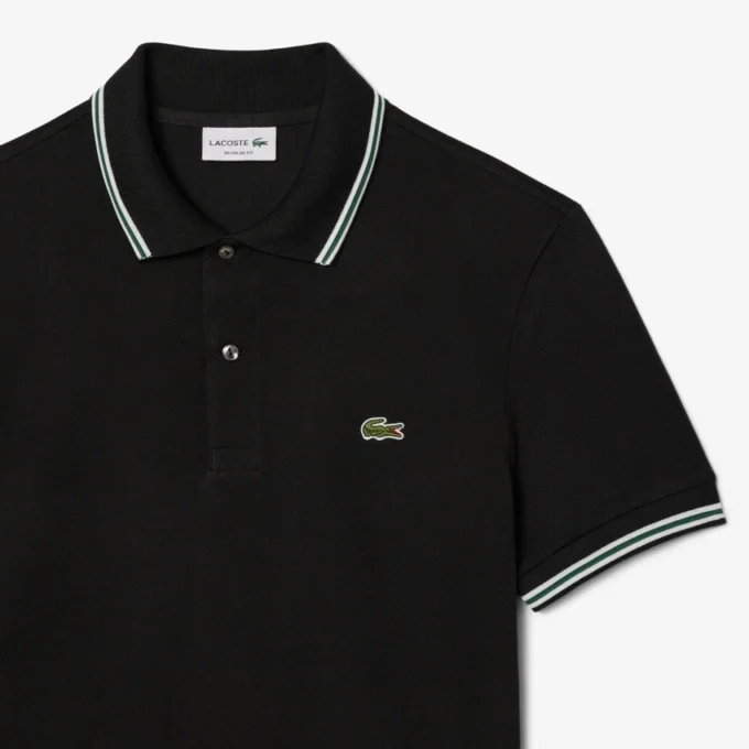 Men’s Regular Fit Trim Accent L.12.12 Polo
