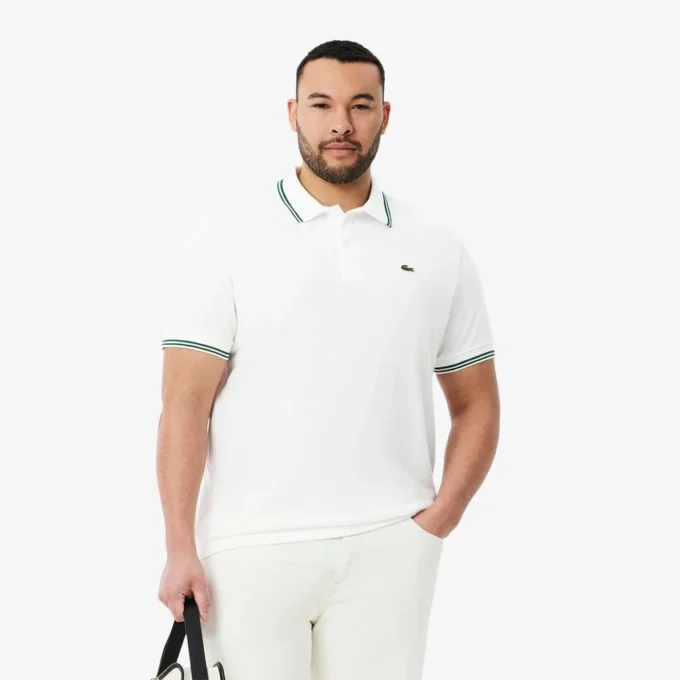 Men’s Regular Fit Trim Accent L.12.12 Polo