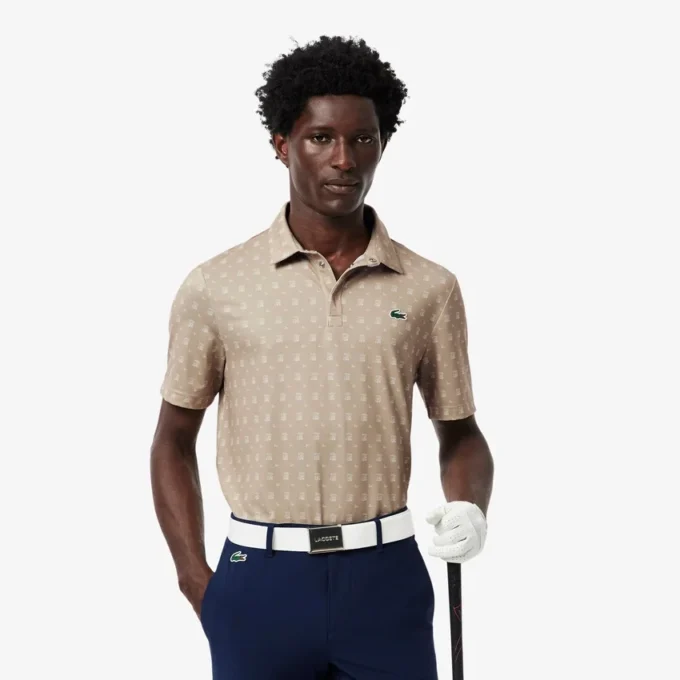Men’s Regular Fit Uv Protect Golf Polo