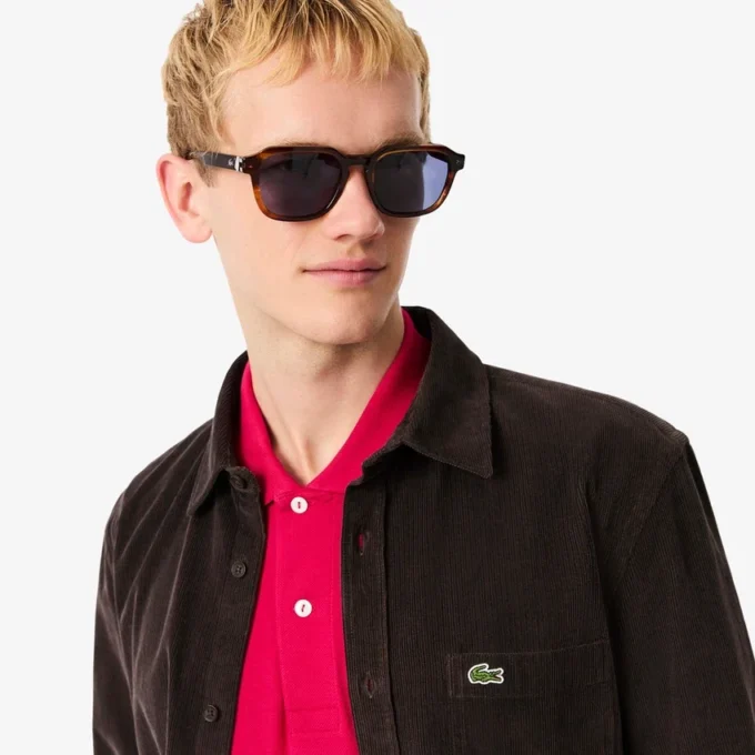 Men’s Regular Fit Velour Shirt