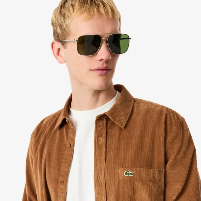 Men’s Regular Fit Velour Shirt