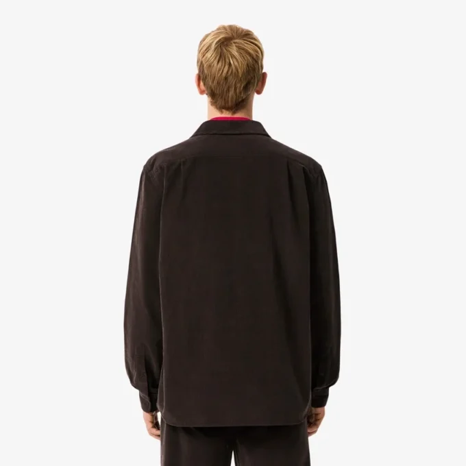 Men’s Regular Fit Velour Shirt