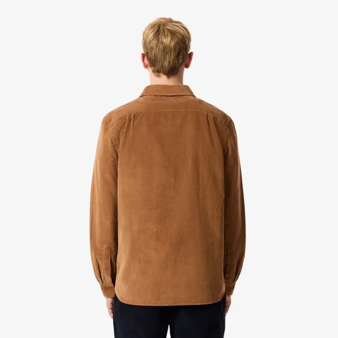 Men’s Regular Fit Velour Shirt