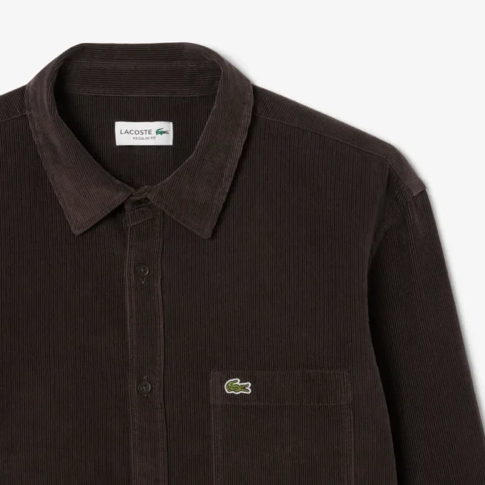 Men’s Regular Fit Velour Shirt