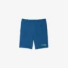 Men’s Regular Fit Washed Effect Printed Fleece Shorts