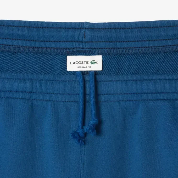 Men’s Regular Fit Washed Effect Printed Fleece Shorts
