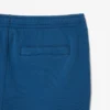 Men’s Regular Fit Washed Effect Printed Fleece Shorts