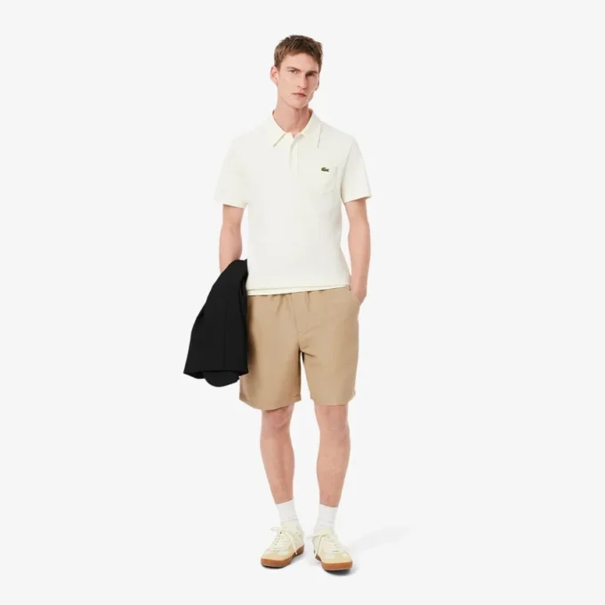 Men’s Regular Fit Wool Blend Shorts