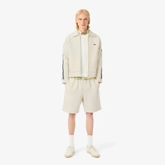 Men’s Regular Fit Wool Blend Shorts