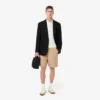 Men’s Regular Fit Wool Blend Shorts