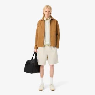 Men’s Regular Fit Wool Blend Shorts