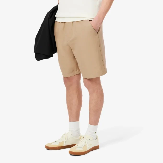 Men’s Regular Fit Wool Blend Shorts