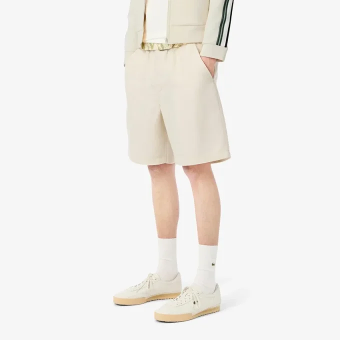 Men’s Regular Fit Wool Blend Shorts