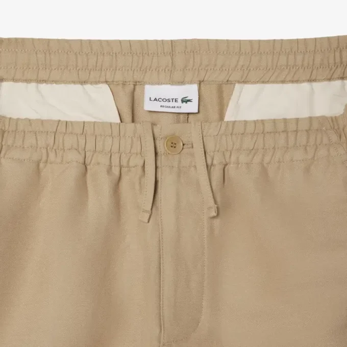 Men’s Regular Fit Wool Blend Shorts