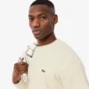 Men’s Relaxed Fit Patchwork Effect Wool Sweater
