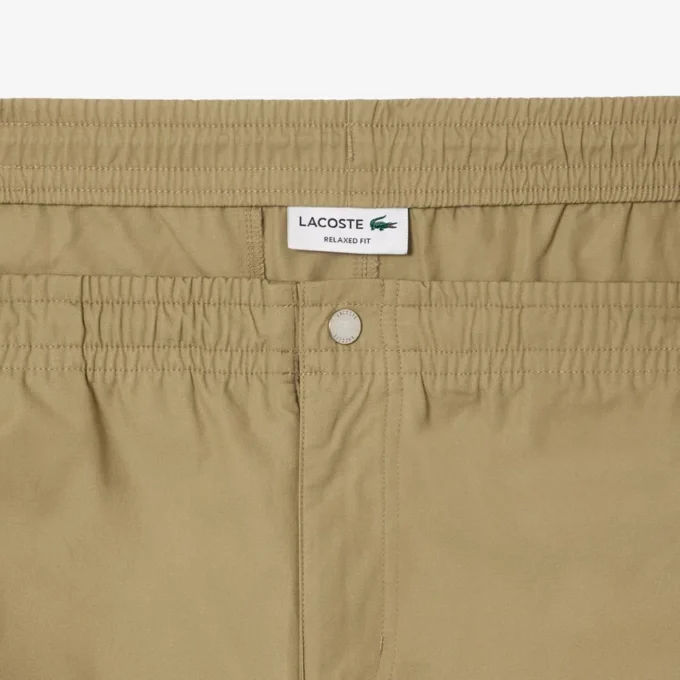 Men’s Relaxed Fit Poplin Shorts
