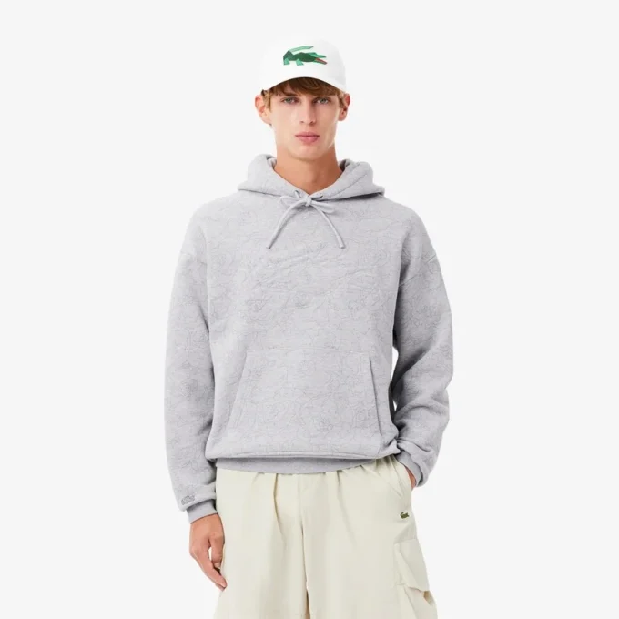 Men’s Relaxed Fit Printed Hoodie