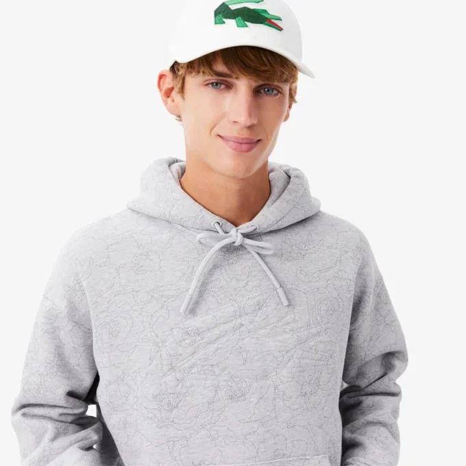 Men’s Relaxed Fit Printed Hoodie
