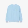 Men’s Relaxed Fit Stripe Detail Cotton Cardigan