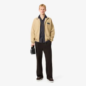 Men’s Relaxed Fit Striped Lyocell Shirt