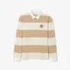 Men’s Relaxed Fit Striped Rugby Polo