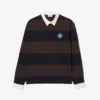Men’s Relaxed Fit Striped Rugby Polo