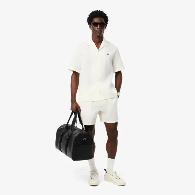 Men’s Relaxed Fit Waffle Texture Shirt