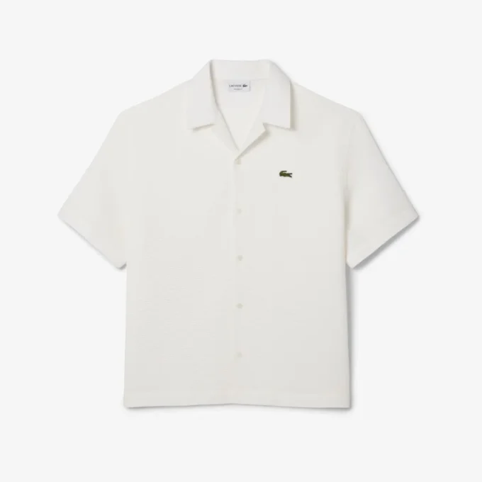 Men’s Relaxed Fit Waffle Texture Shirt