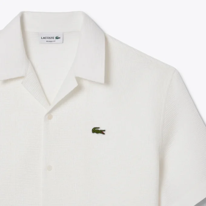 Men’s Relaxed Fit Waffle Texture Shirt