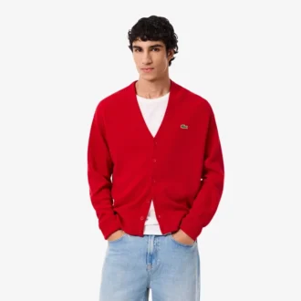 Men’s Relaxed Fit Wool Cardigan
