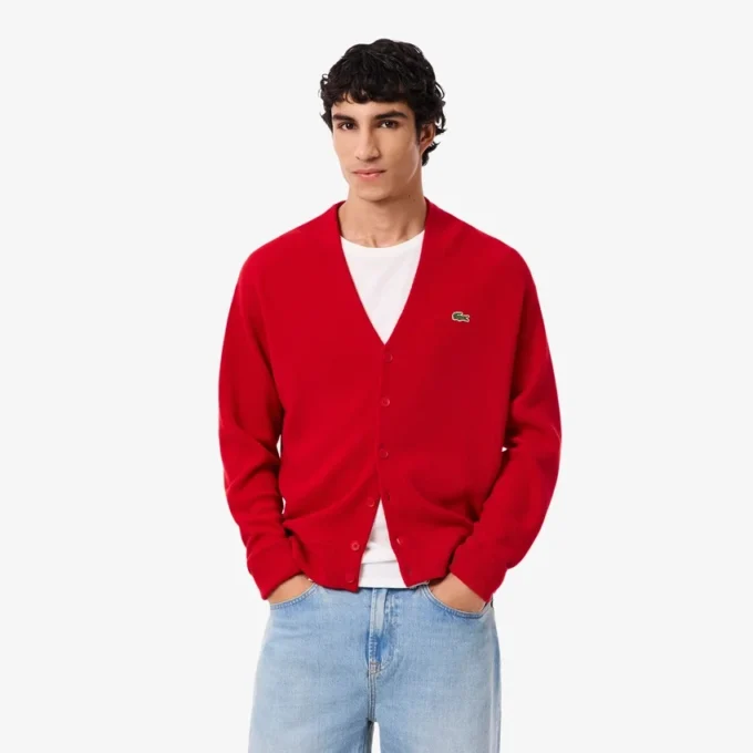 Men’s Relaxed Fit Wool Cardigan