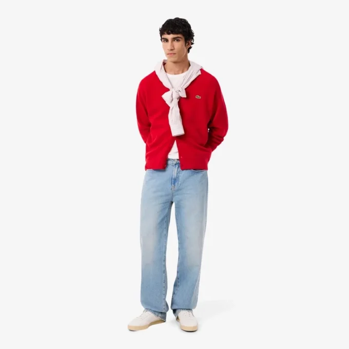 Men’s Relaxed Fit Wool Cardigan