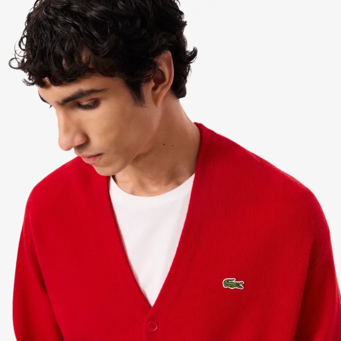 Men’s Relaxed Fit Wool Cardigan