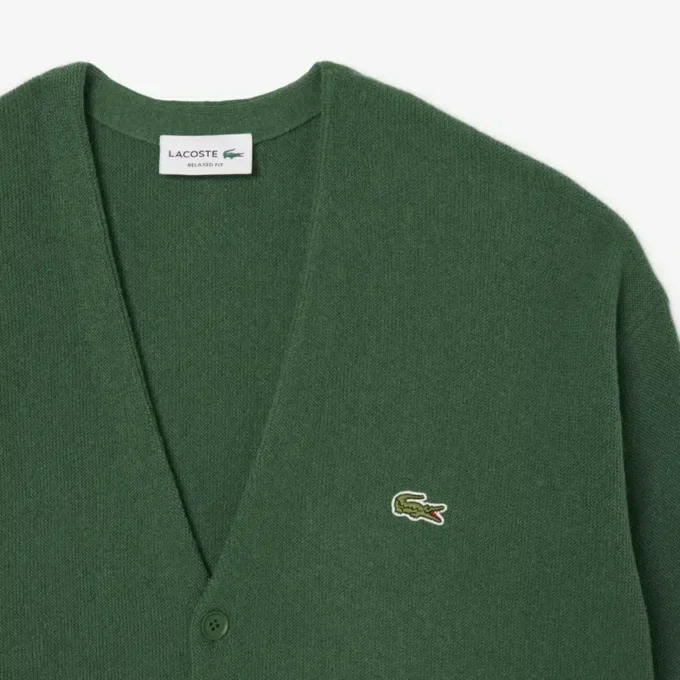 Men’s Relaxed Fit Wool Cardigan
