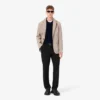 Men’s Relaxed Fit Wool Polo Sweater