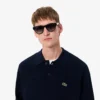 Men’s Relaxed Fit Wool Polo Sweater