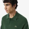 Men’s Relaxed Fit Wool Polo Sweater
