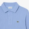 Men’s Ribbed Cotton Polo Collar Sweatshirt