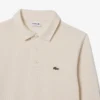 Men’s Ribbed Cotton Polo Collar Sweatshirt