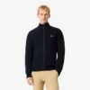 Men’s Ribbed Knit Zip-Up Golf Sweater