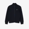 Men’s Ribbed Knit Zip-Up Golf Sweater