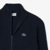 Men’s Ribbed Knit Zip-Up Golf Sweater