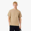 Men’s Ribbed Neck Petit Piqua T-Shirt