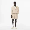 Men’s Runway Fitted Wool Shorts