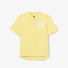 Men’s Runway Oversized Denim Polo