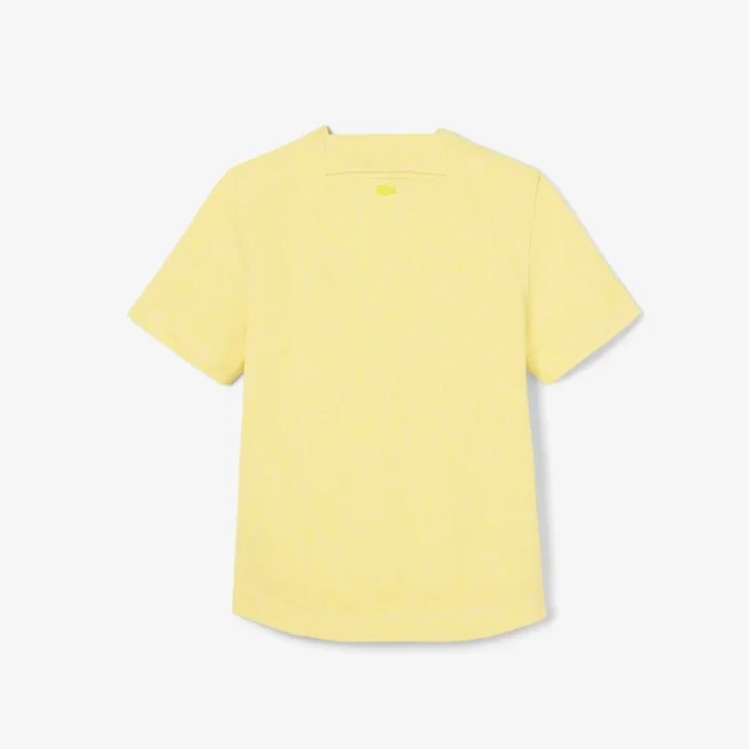 Men’s Runway Oversized Denim Polo