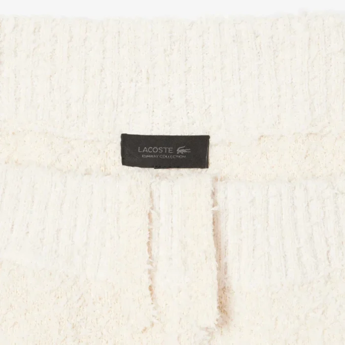 Men’s Runway Oversized Knit Track Pants