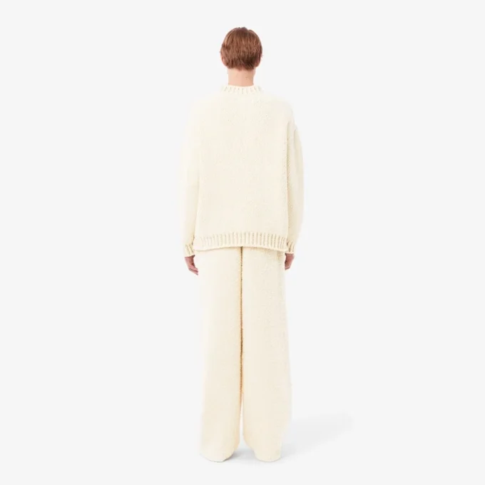 Men’s Runway Oversized Knit Track Pants